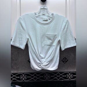 Wilfred White Subah Pocket Short Sleeve T-Shirt Size Xs